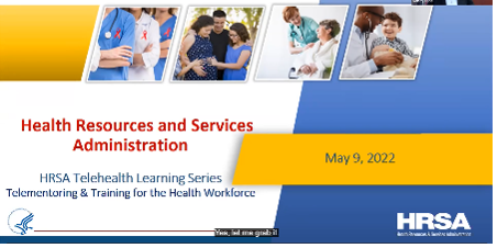 Telementoring and Training for the Health Workforce webinar thumbnail image.